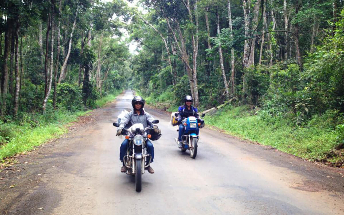 DAY 7: DRAY SAP WATERFALL TO DONG XOAI (210 KM - 7 HOURS RIDING) 