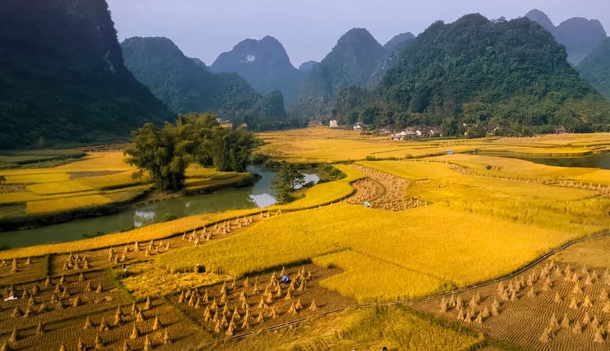 Wonderful landscape of Vietnam