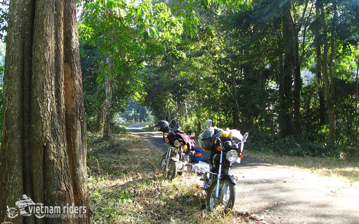 DAY 2: LAK TO DRAY SAP WATERFALL (130 KM – 4 HOURS RIDING) 